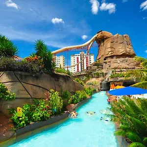 Apartamento Diroma Fiori Com Um Dia No Acqua Park, Splash E Slide, Caldas Novas